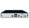 Комплект видеонаблюдения IP Ps-Link KIT-C804IP-POE / 8Мп / 4 камеры / питание POE
